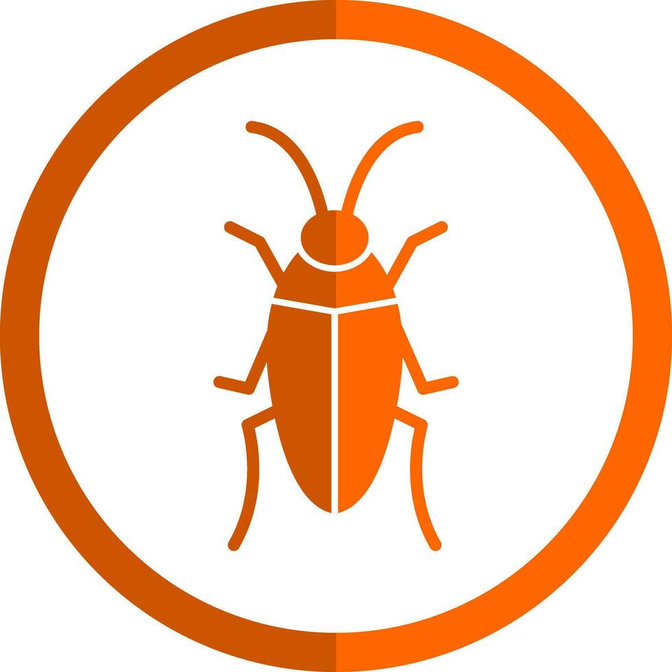 Cockroach Vector Icon Design