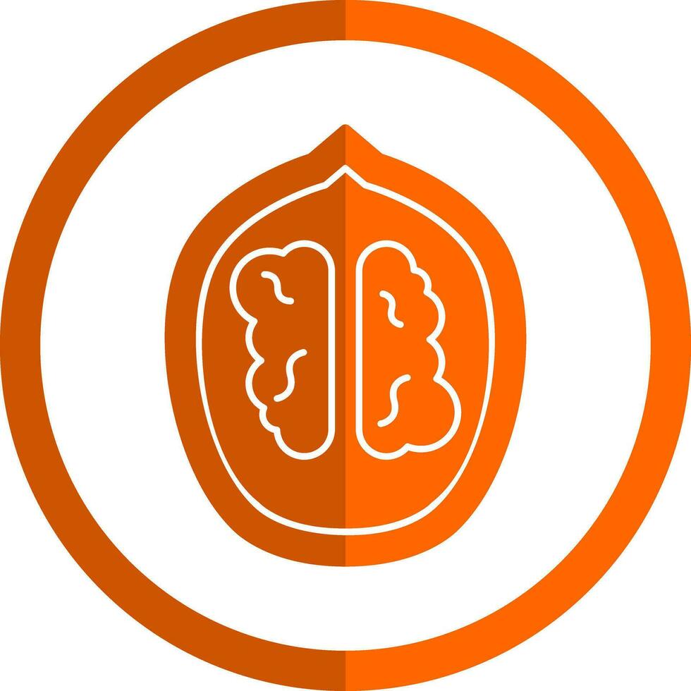 Walnut Vector Icon Design