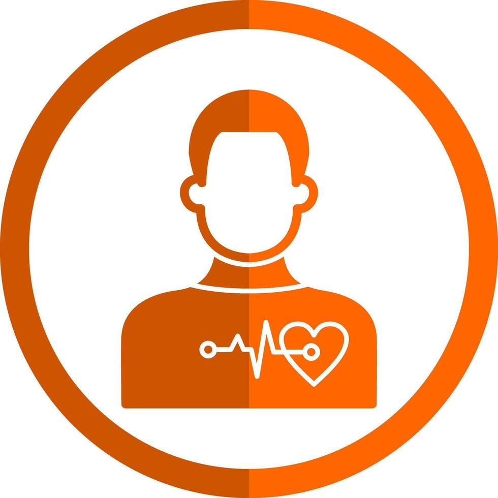 Cardiac arrest Vector Icon Design