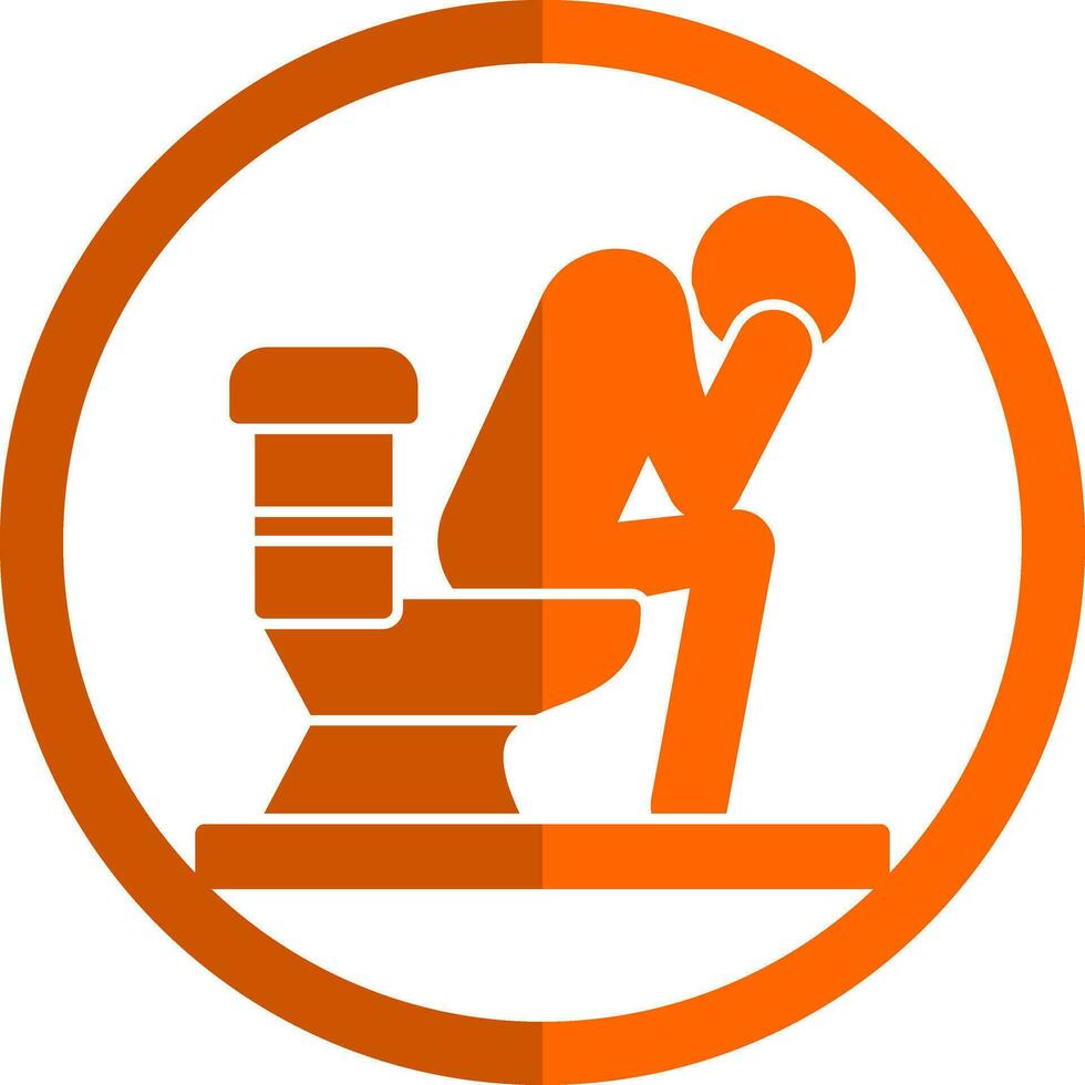 Diarrhea Vector Icon Design
