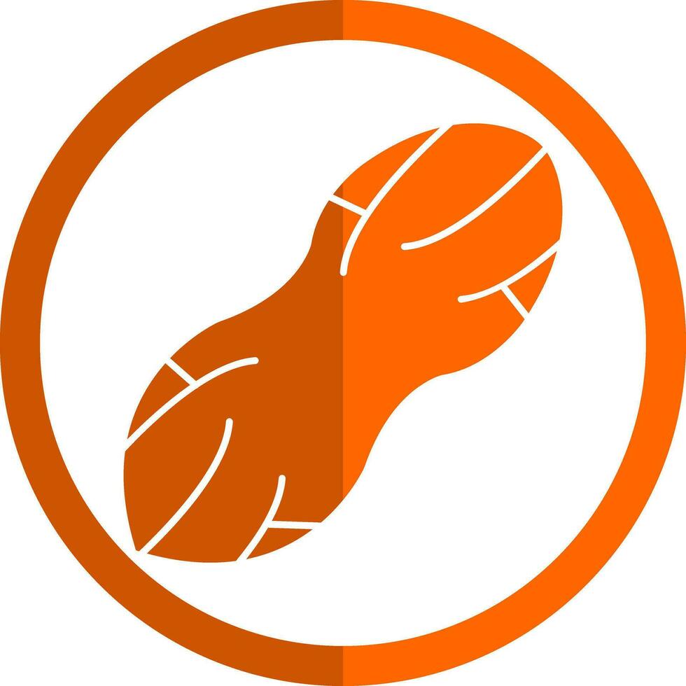 Peanut Vector Icon Design