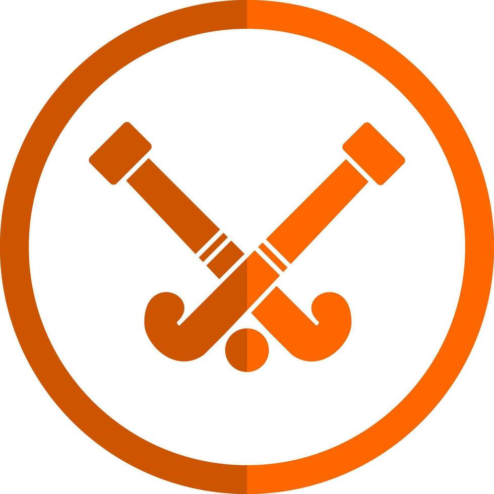 diseño de icono de vector de hockey sobre hielo