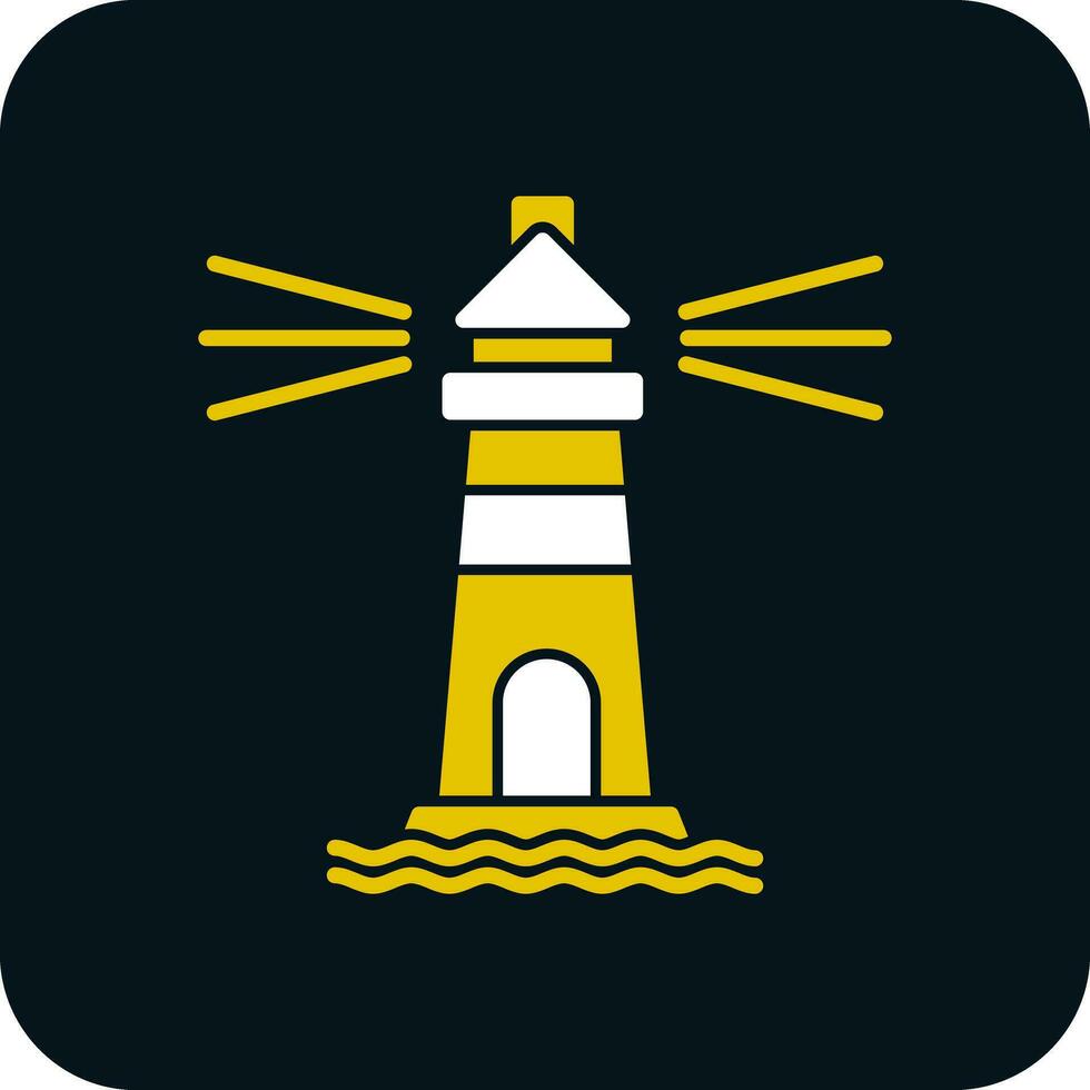 diseño de icono de vector de faro