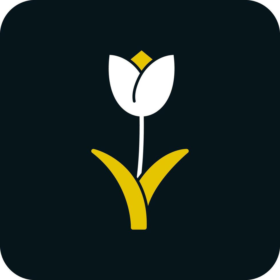 Tulips Vector Icon Design