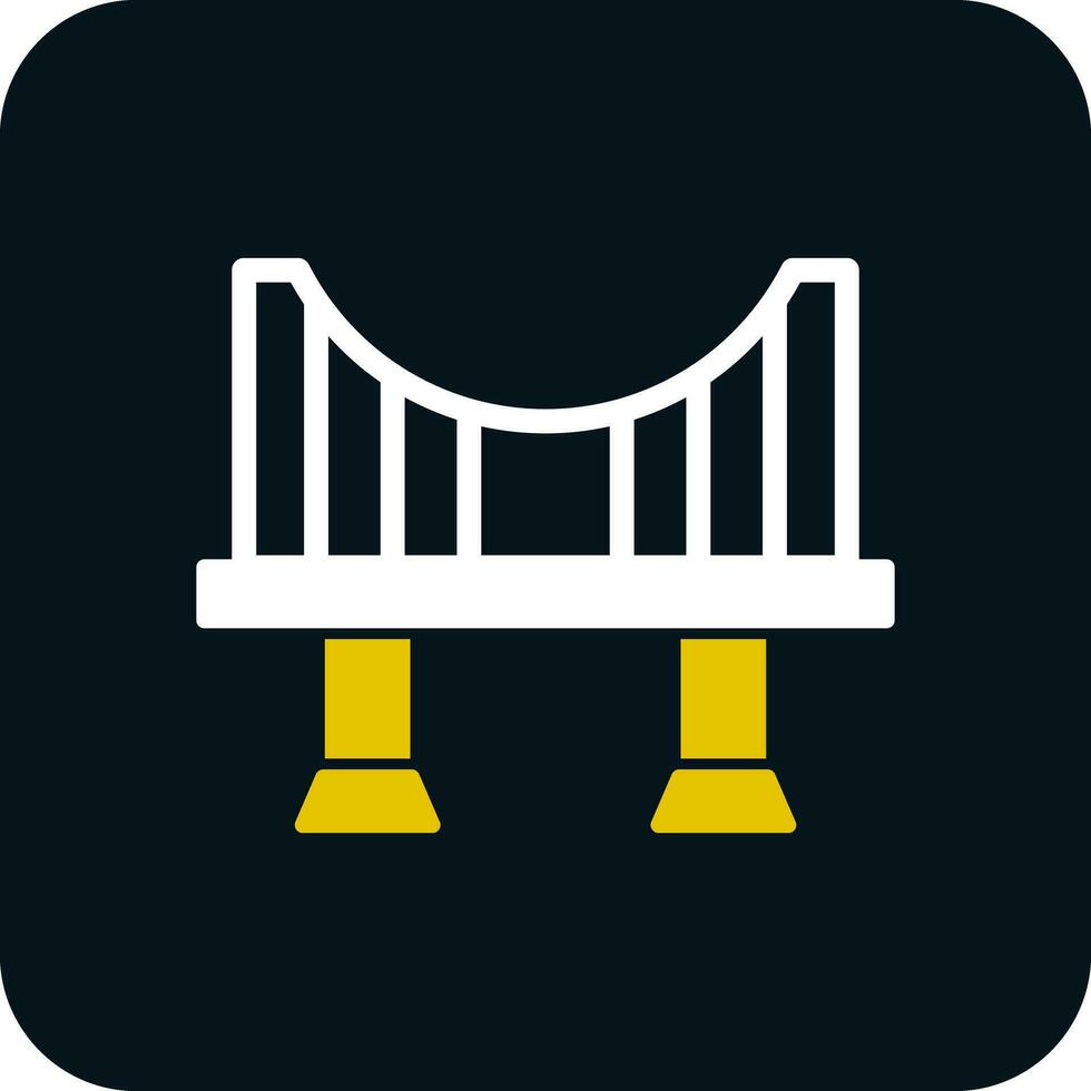 diseño de icono de vector de puente