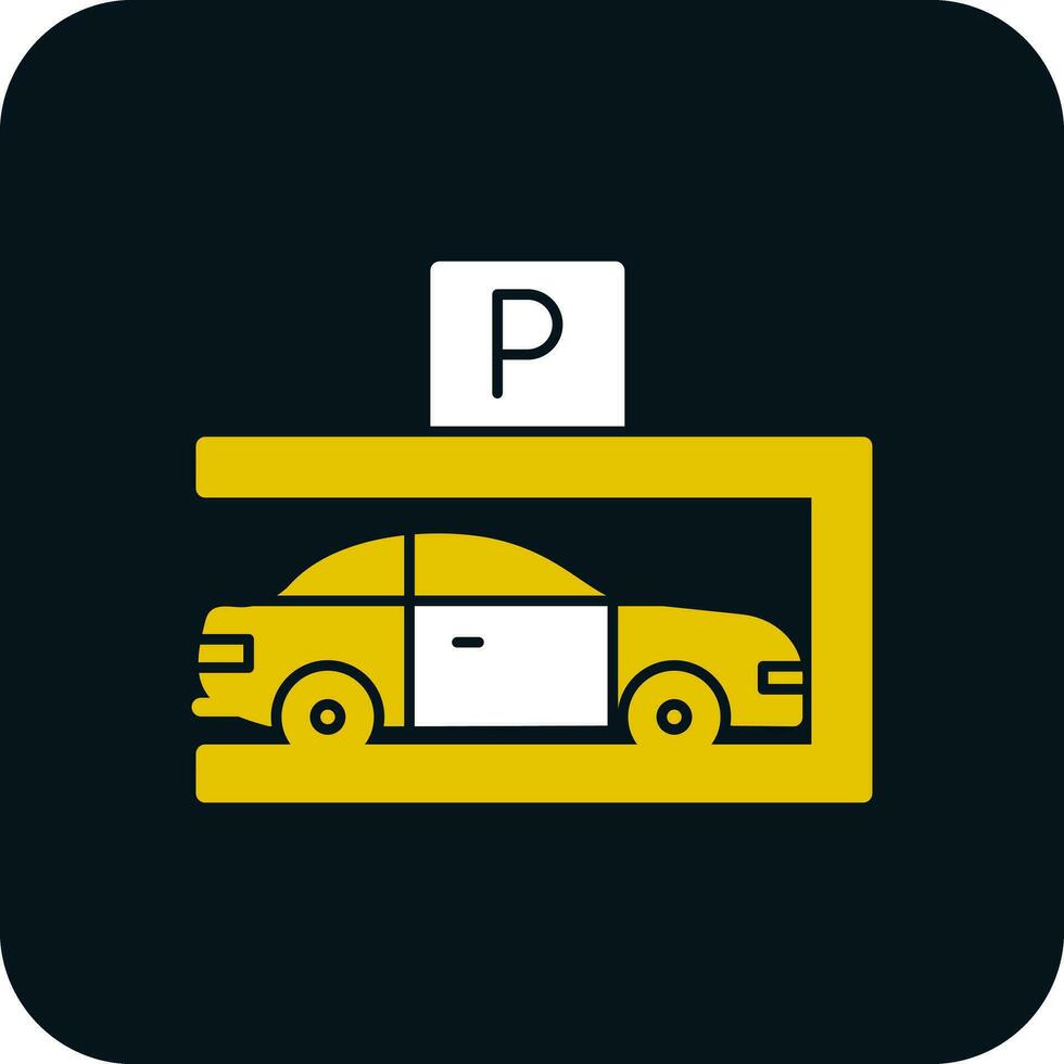 Parking Vector Icon Design