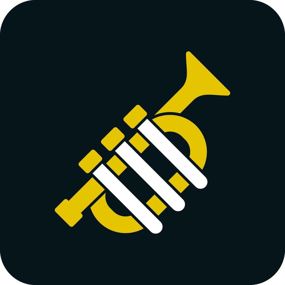 Trumpet Vector Icon Design