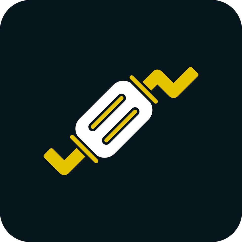 Exhaust pipe Vector Icon Design