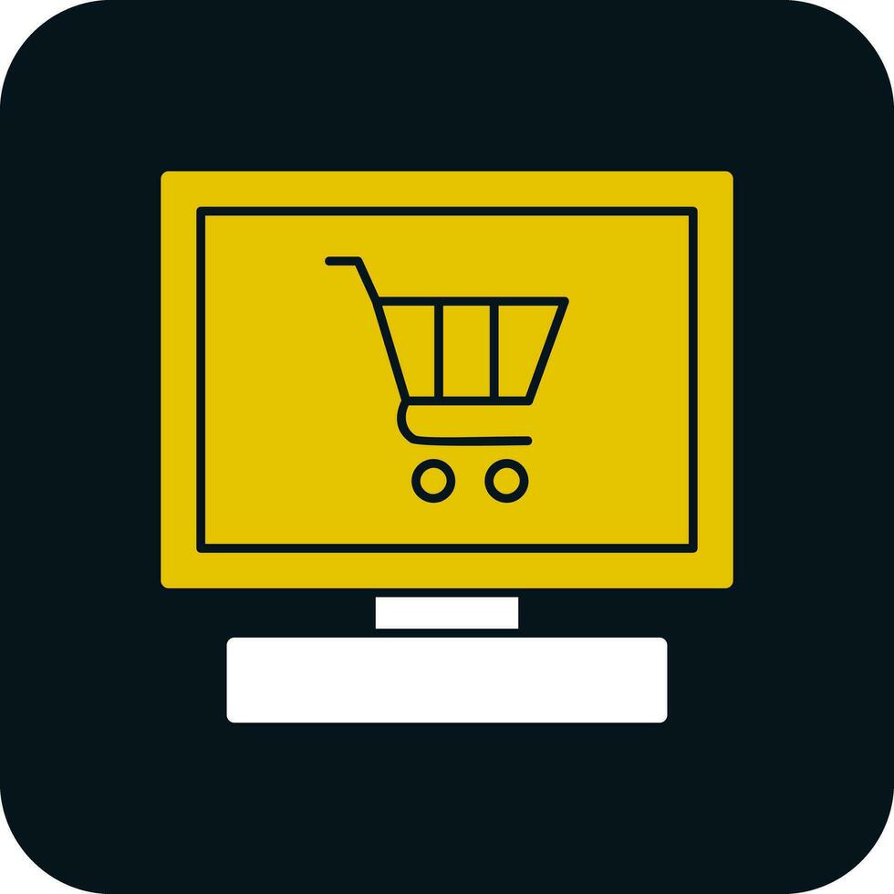 Online shop Vector Icon Design