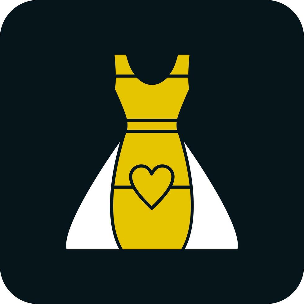 Dress Vector Icon Design