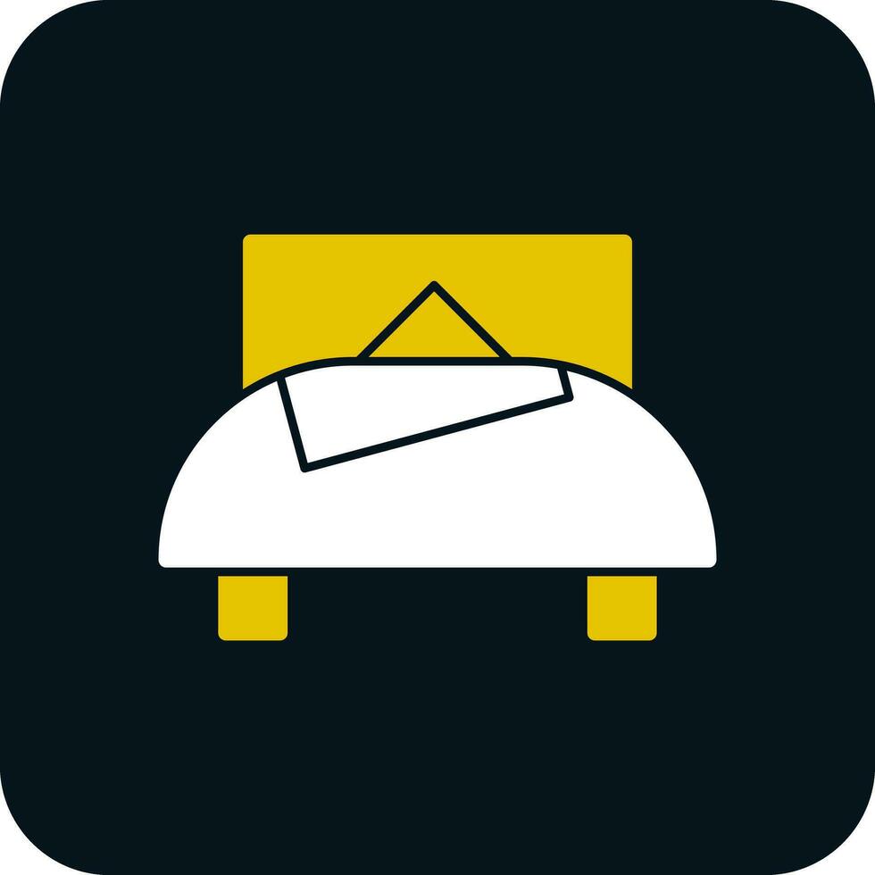 Bed Vector Icon Design