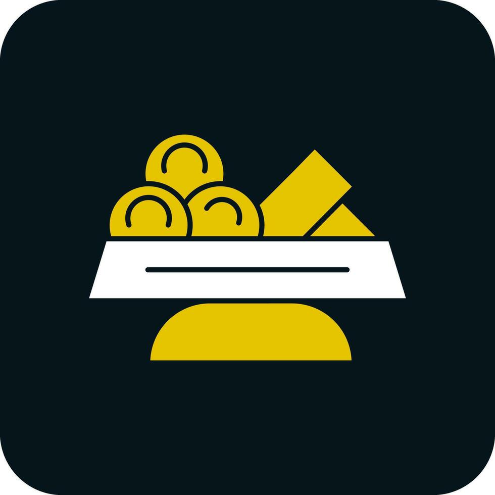 Moules frites Vector Icon Design