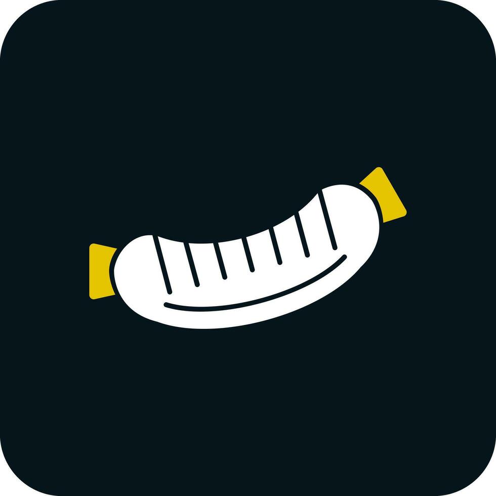 Sausage Vector Icon Design