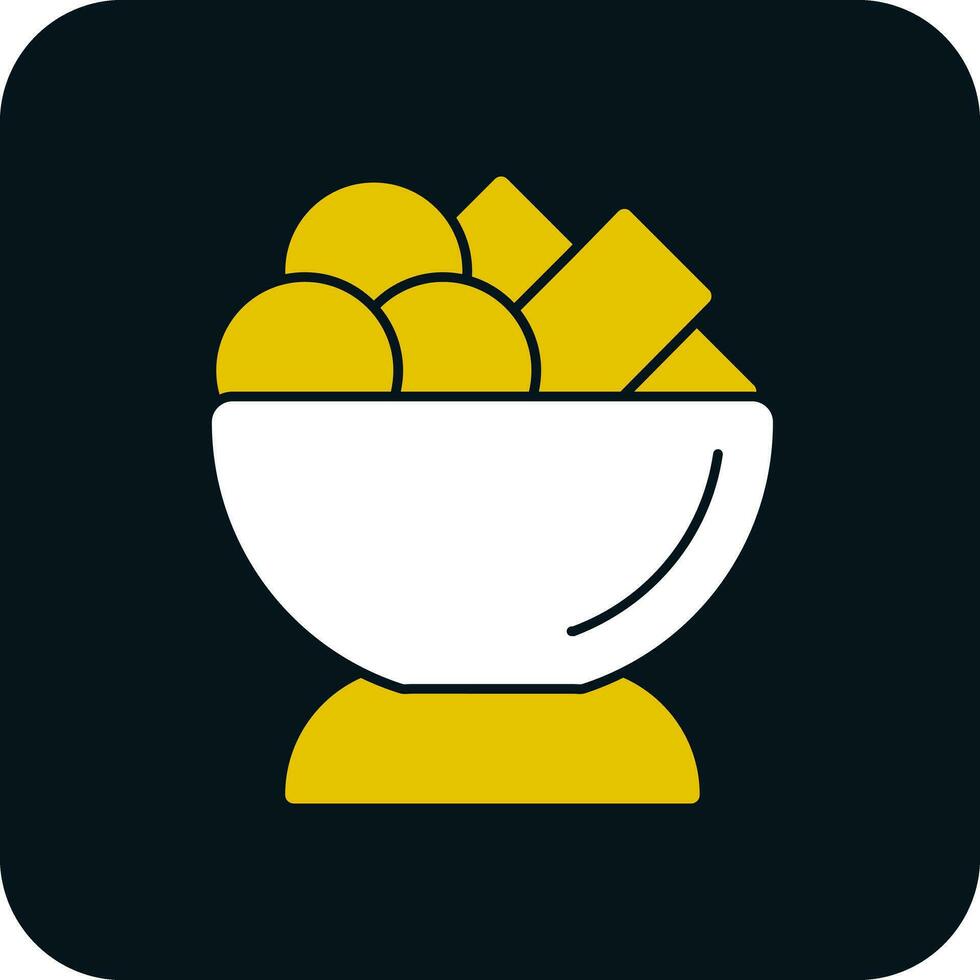 Moules frites Vector Icon Design