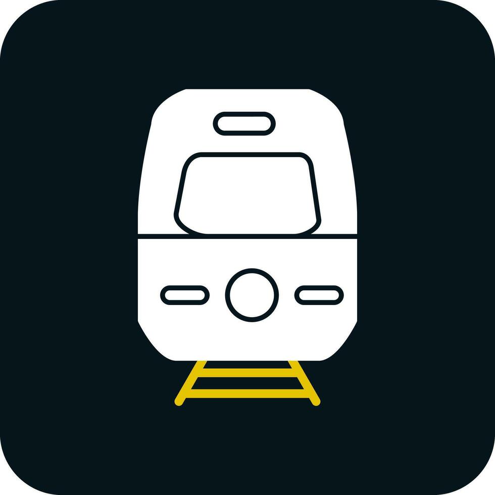 diseño de icono de vector de metro