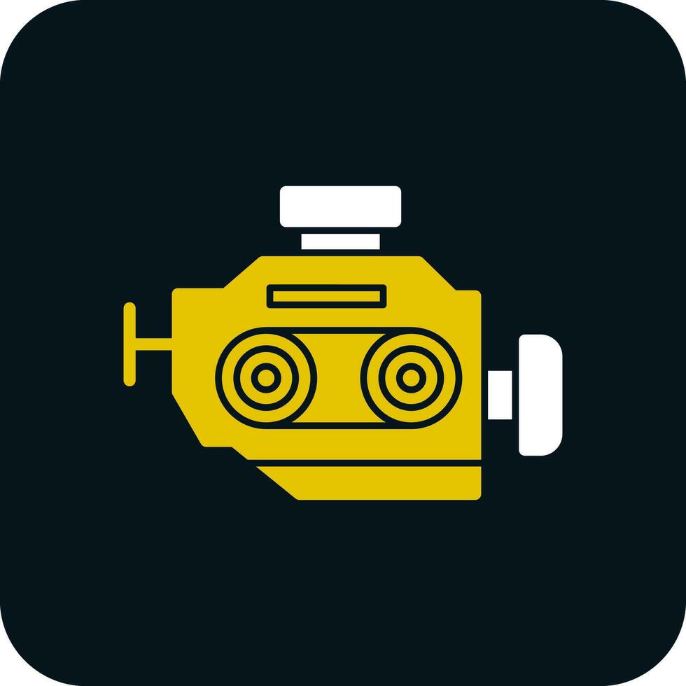 Engine Vector Icon Design