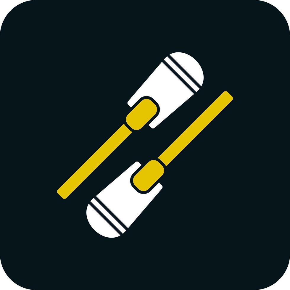 Oar Vector Icon Design