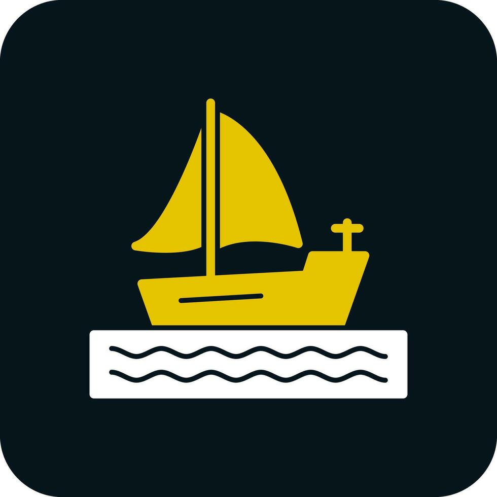 Boat Vector Icon Design