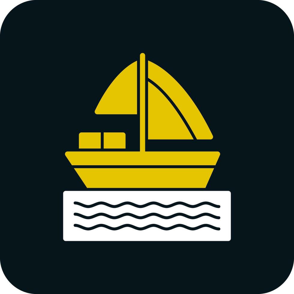 Boat Vector Icon Design