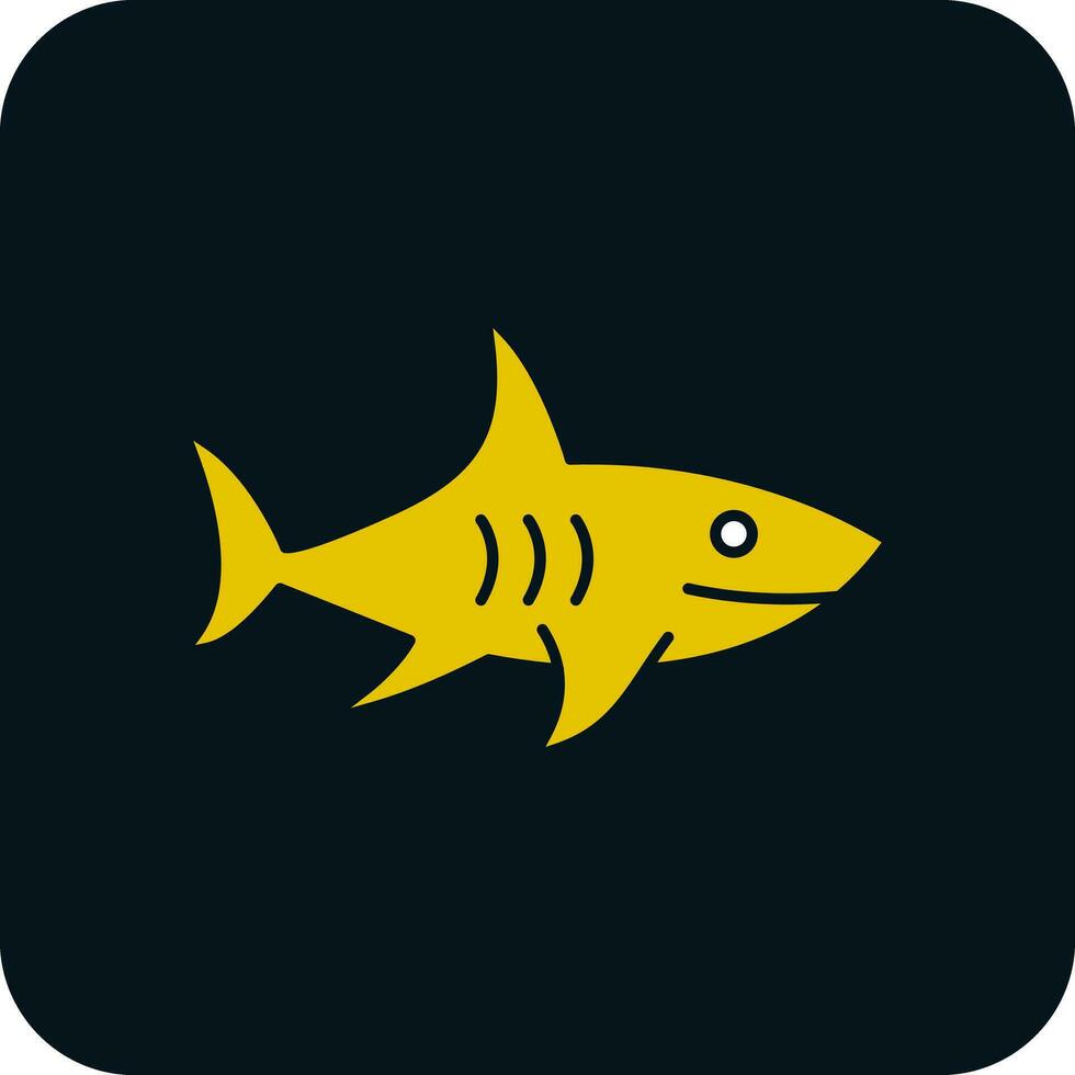 Shark Vector Icon Design