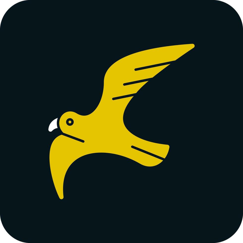 Seagull Vector Icon Design