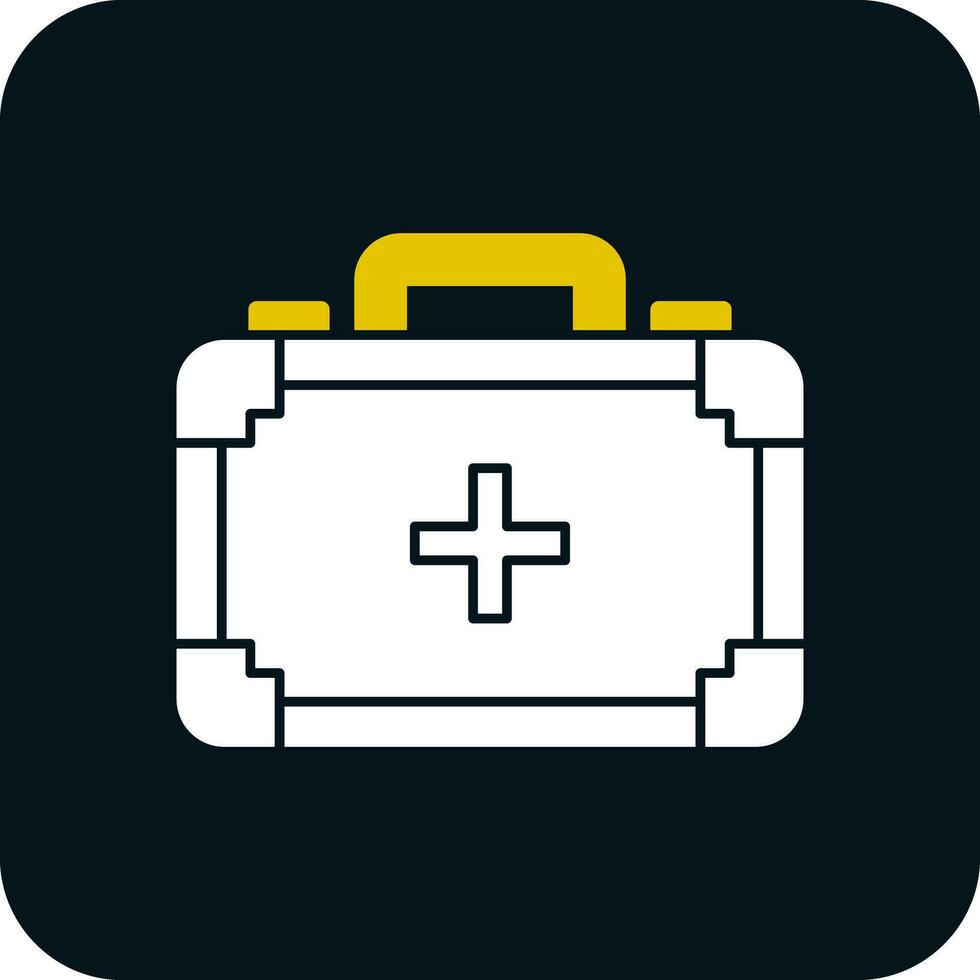 First aid kit Vector Icon Design