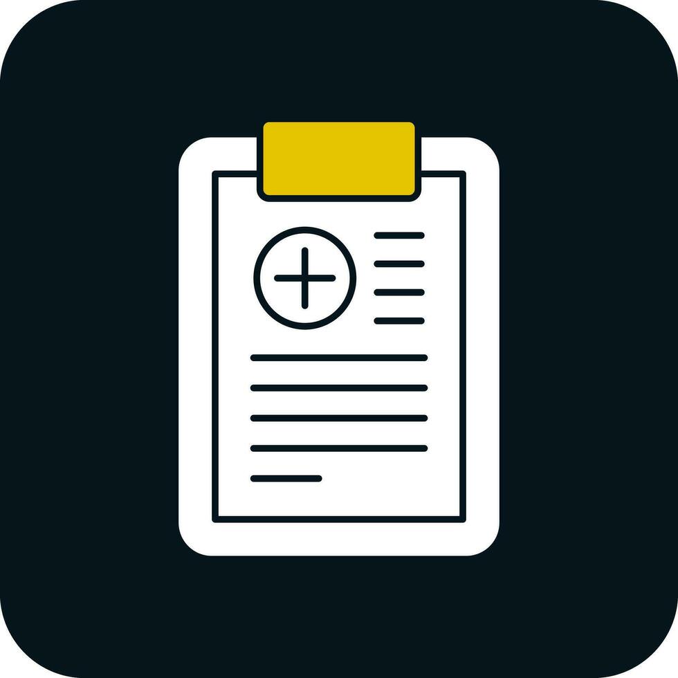 Medical prescription Vector Icon Design