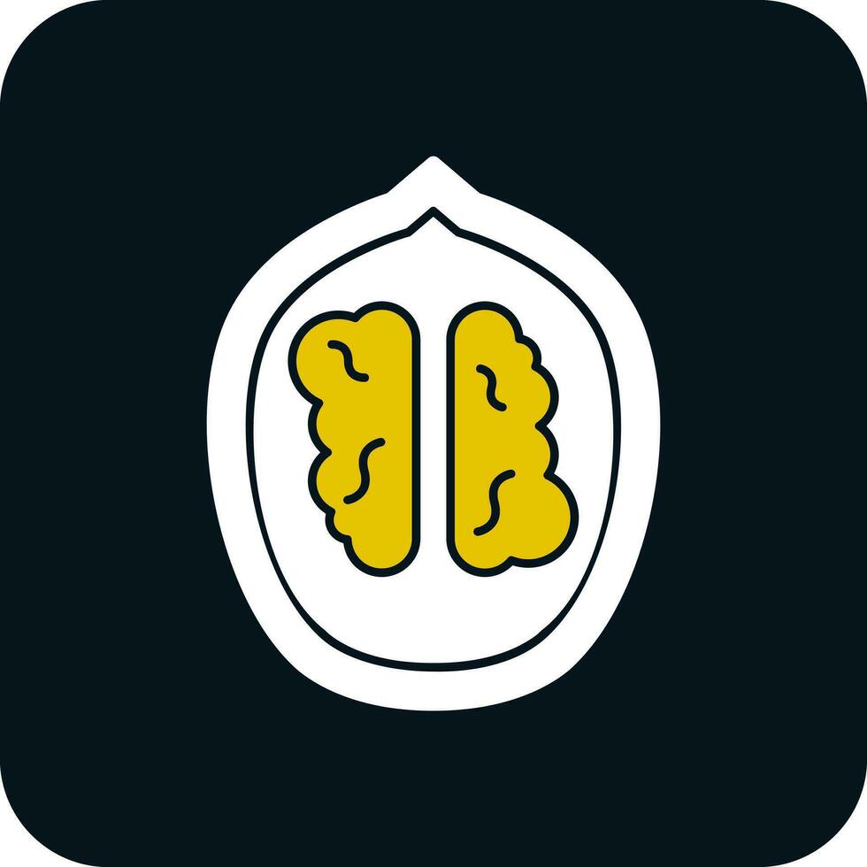 Walnut Vector Icon Design