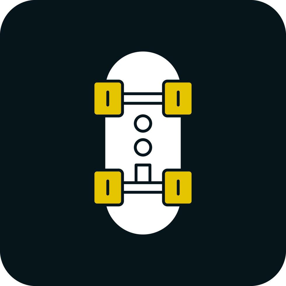 Skateboard Vector Icon Design