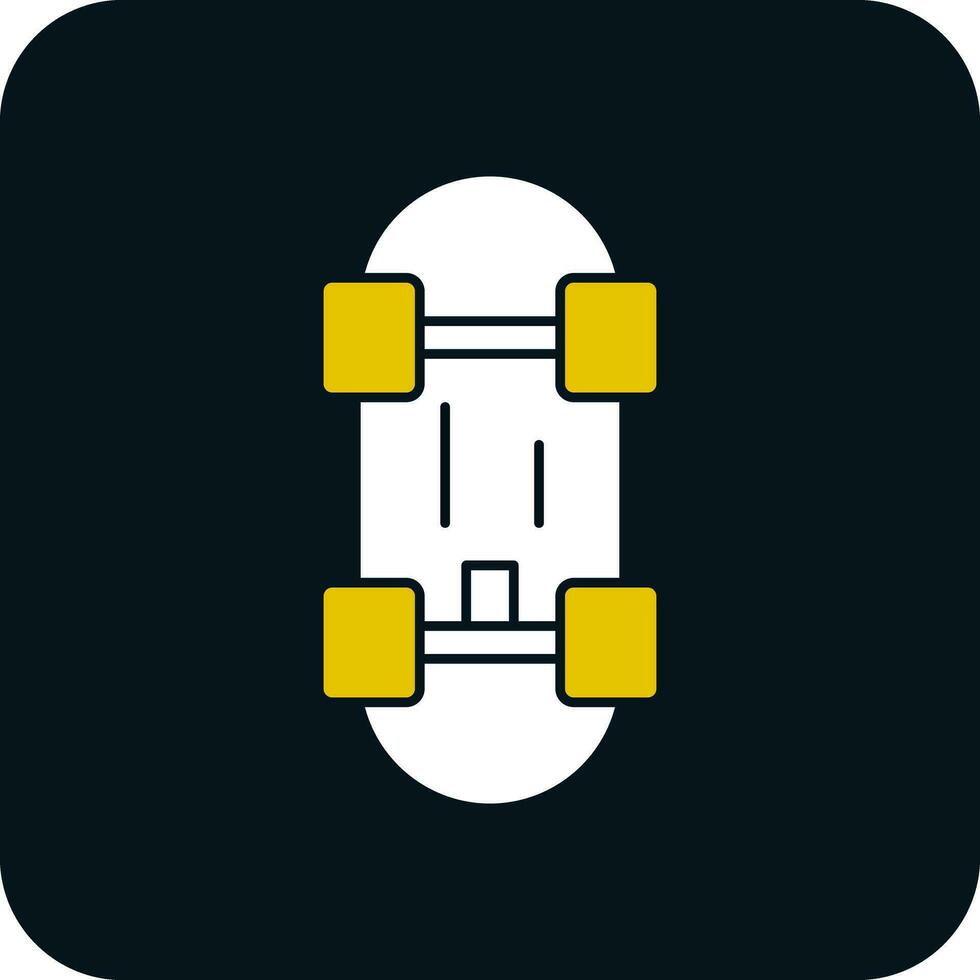 Skateboard Vector Icon Design