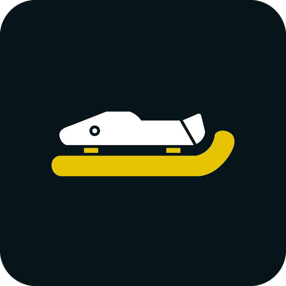 luge vector icono diseño