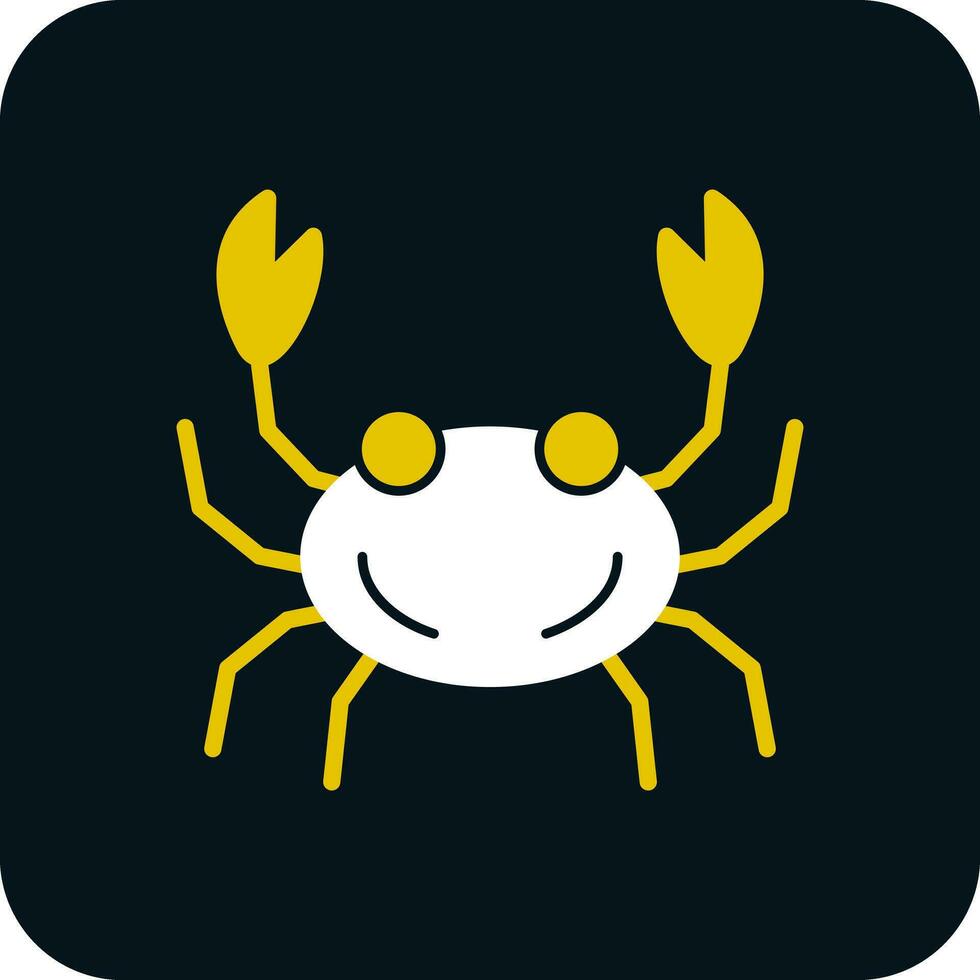 Crab Vector Icon Design