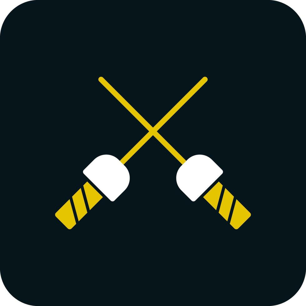Fencing Vector Icon Design