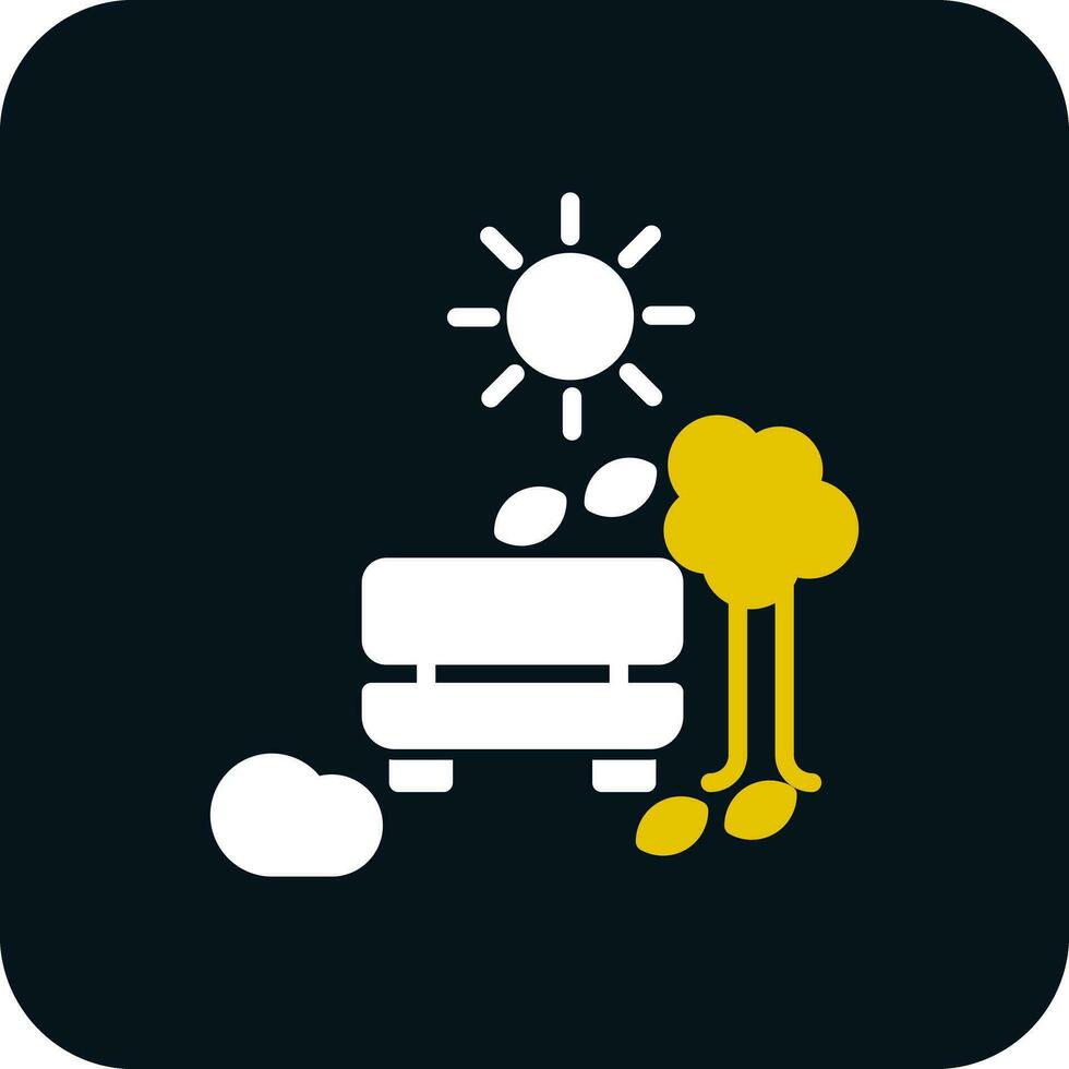 Bench Vector Icon Design
