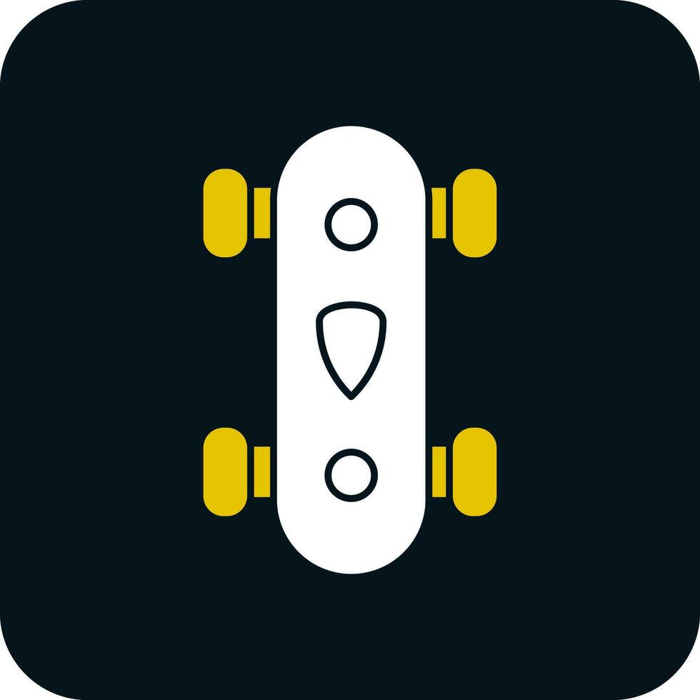Longboard Vector Icon Design