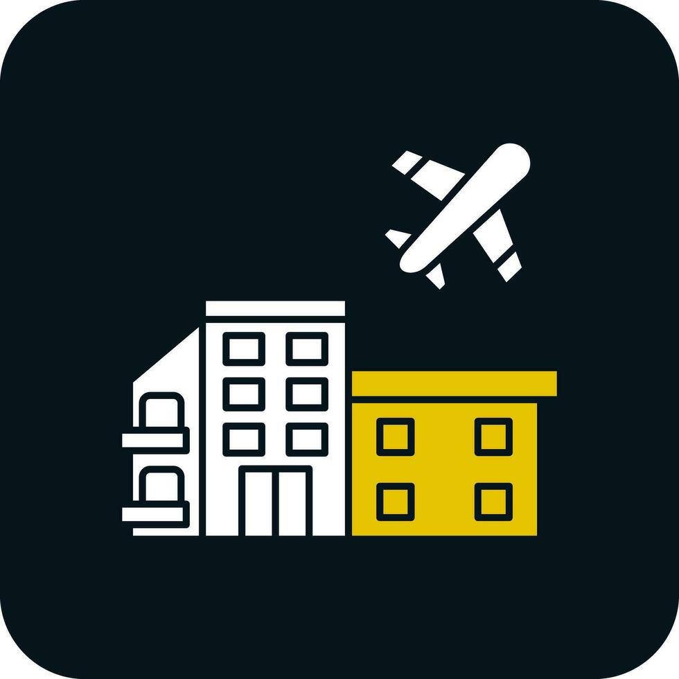 diseño de icono de vector de aeropuerto