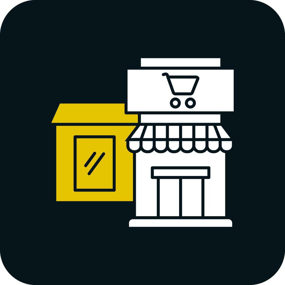 Supermarket Vector Icon Design