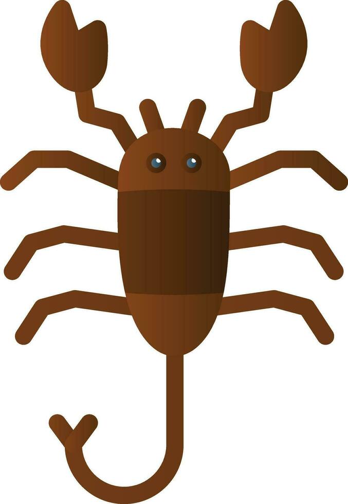 Scorpion Vector Icon Design