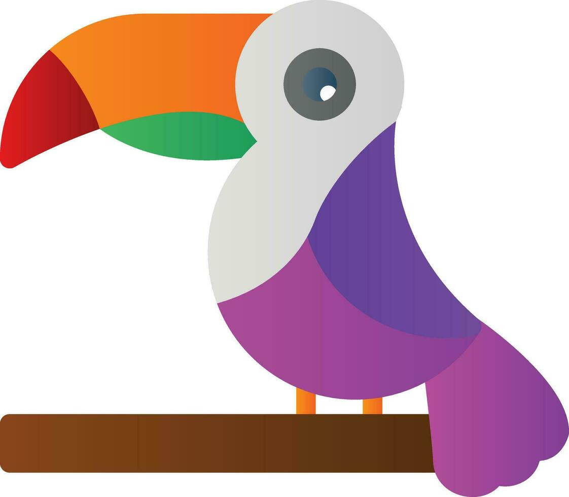 Toucan Vector Icon Design