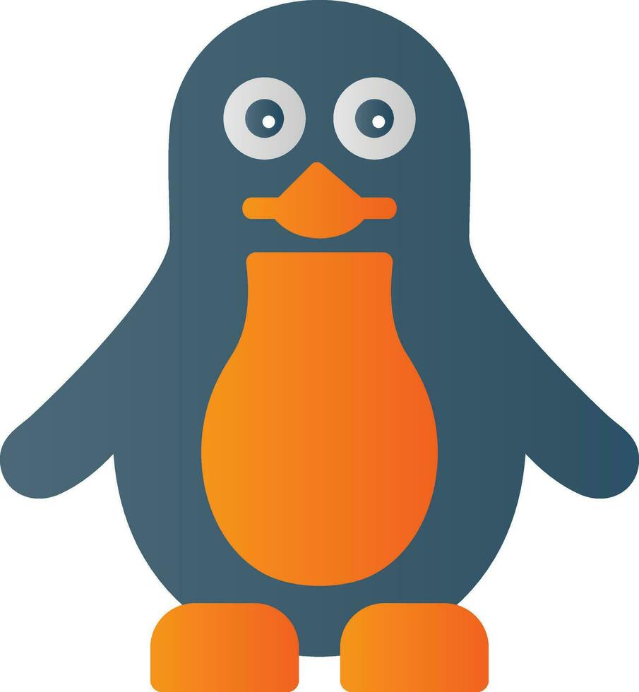 Penguin Vector Icon Design