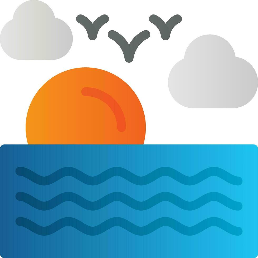 Ocean Vector Icon Design