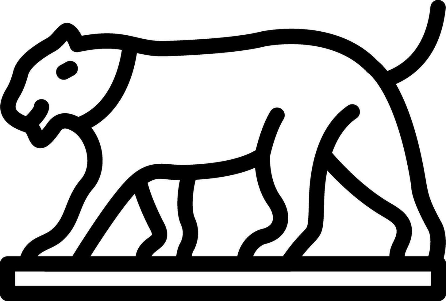 Panther Vector Icon Design