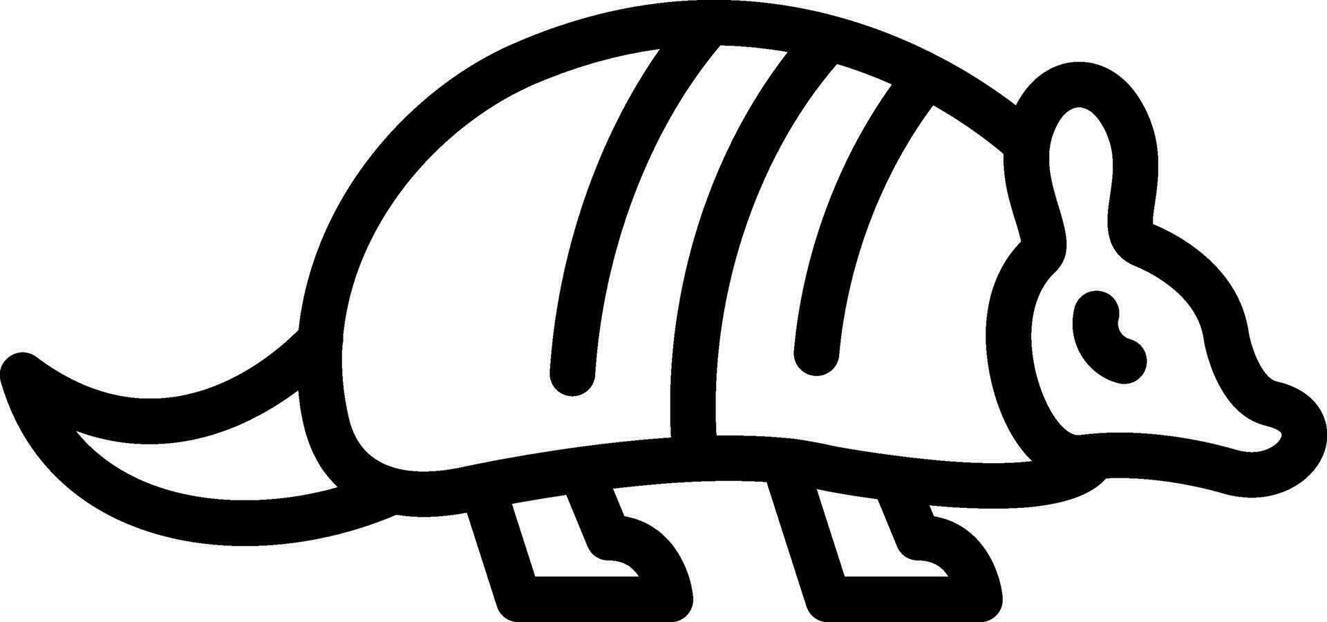 armadilo vector icono diseño