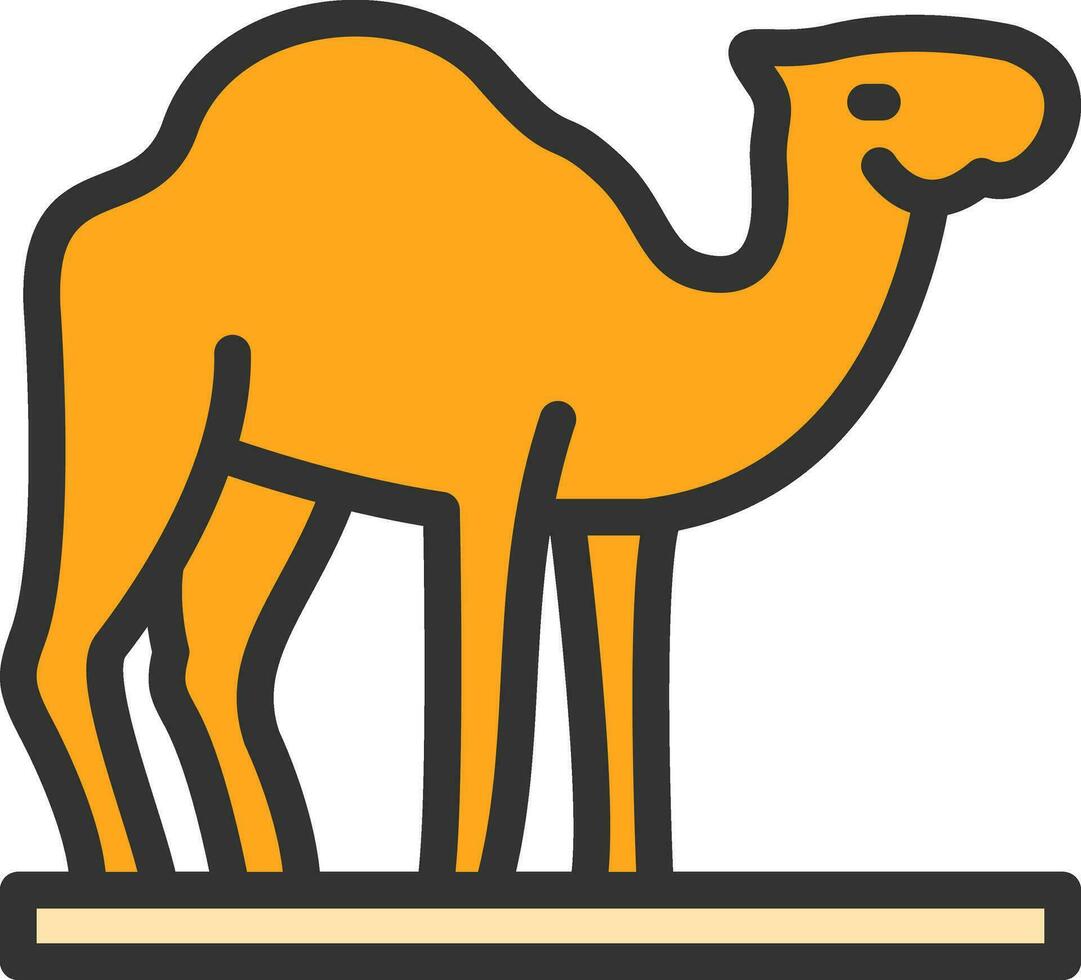 Camel Vector Icon Design