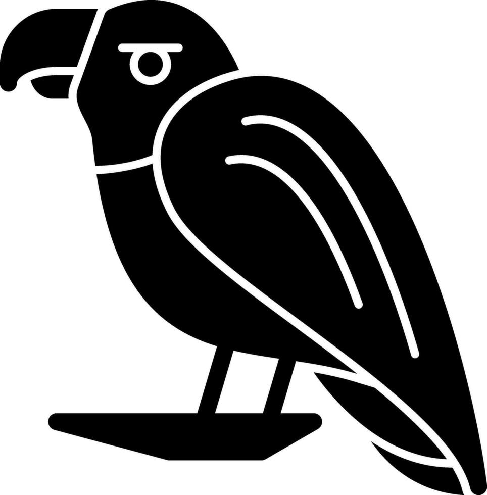 guacamayo vector icono diseño