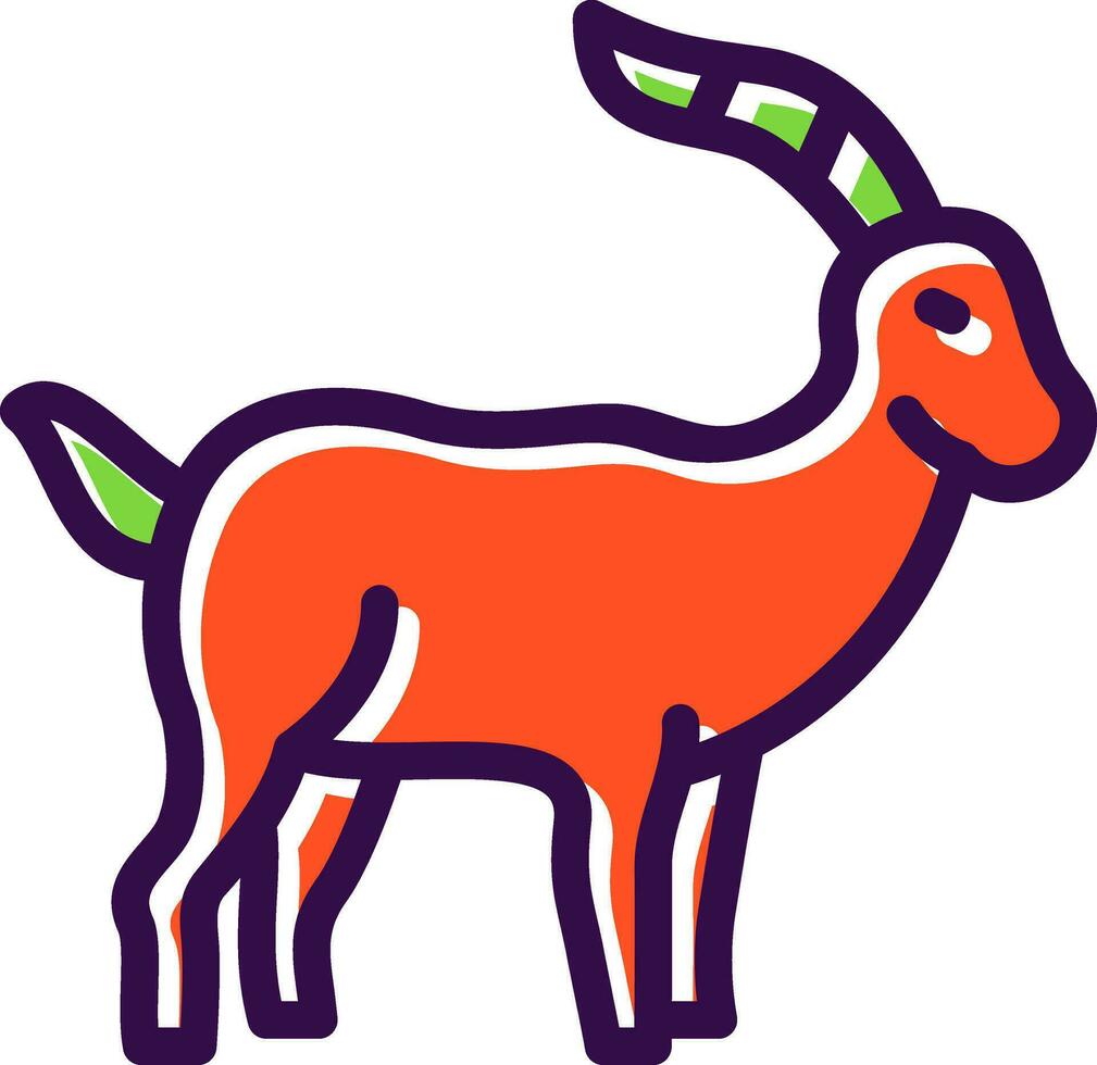 Antelope Vector Icon Design