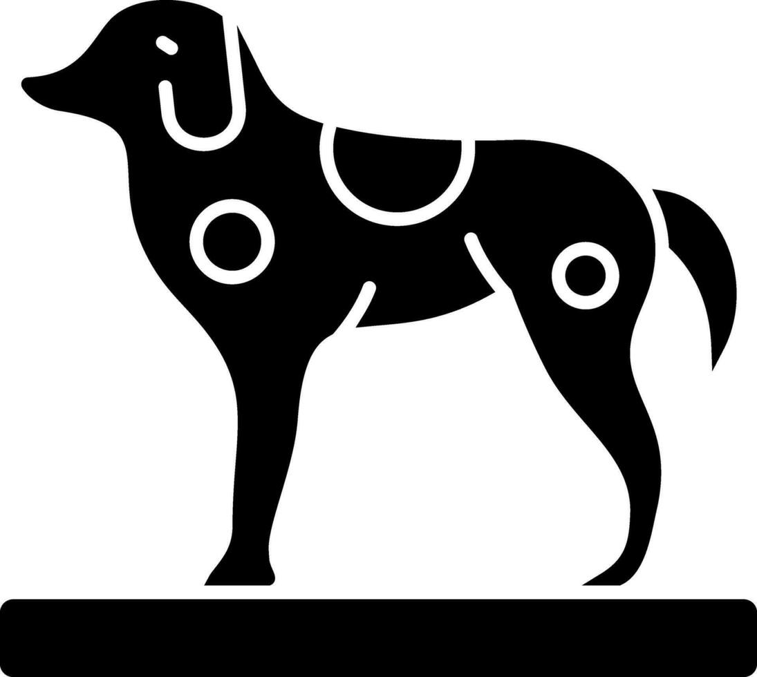 diseño de icono de vector de perro