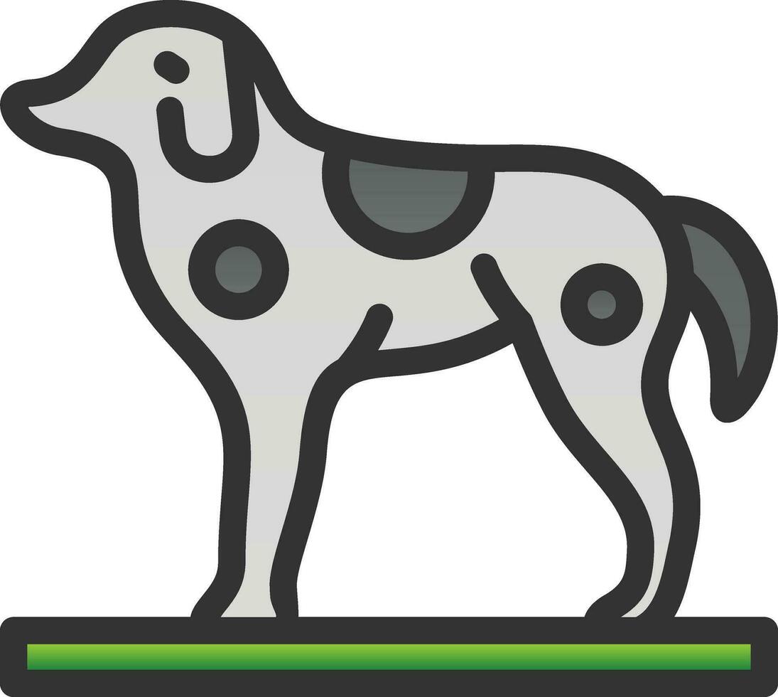 Dog Vector Icon Design