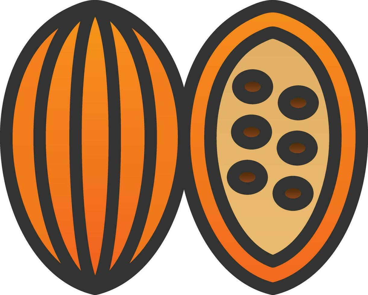 cacao vector icono diseño