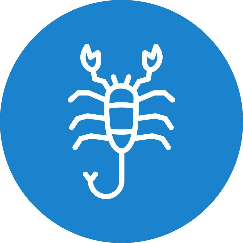 Scorpion Vector Icon Design